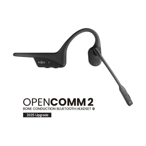 【新品】 Shokz SKZ-EP-000039 ブラック OpenComm2 Shokz SKZ-EP-000039 ブラック OpenComm2 2025 Upgrade