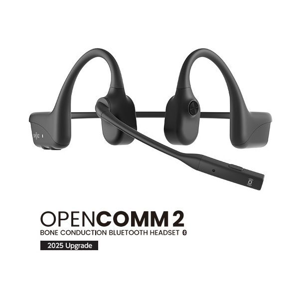 Shokz SKZ-EP-000039 ブラック OpenComm2 2025 Upgrade