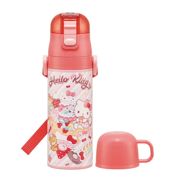 �X�P�[�^�[ SKDC4 �n���[�L�e�B Fancy Snacks Weets ���� �q���p 2WAY ������ 470ml �R�b�v���� 430ml ���̎q �X�e�����X �ۉ� �ۗ� �y�� waterbottle �X�|�[�c�{�g�� �L�b�Y ���ǂ� ���r