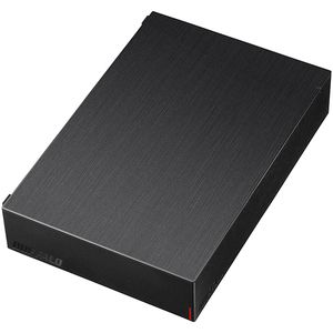 BUFFALO HD-LE6U3-BB ブラック [外付けハードディスク（6TB・USB3.2