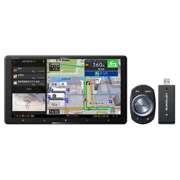 PIONEER AVIC-CQ912-DC サイバーナビ [9V型 LS (ラージサイズ