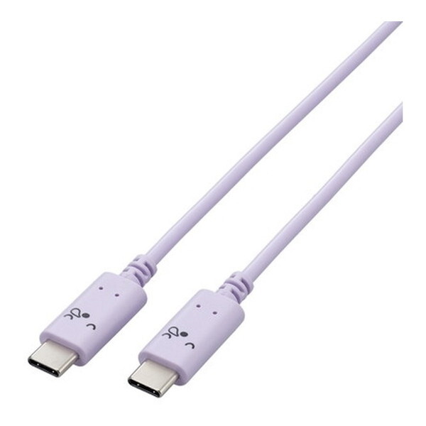 ELECOM MPA-CCF10PUF X[s[(p[v×ubN) [^CvC P[u (( Type C to C ) 1m PD 60W)]