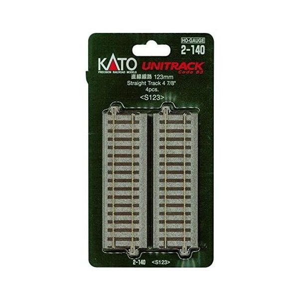 Amazon | KATO HOゲージ 直線線路 369mm 4本入 2-180 鉄道模型