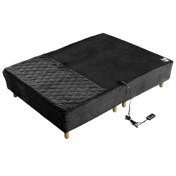 Bauhutte バウヒュッテ BEB-140D-BK ボックス電気毛布 ブラック ダブル