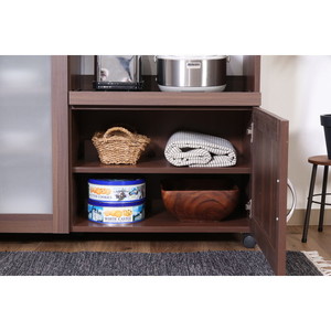 不二貿易 キッチンカウンター 食器棚 120cm 不二貿易 キッチン