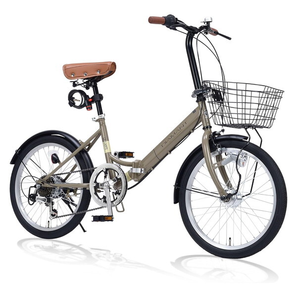 ブランドのギフト B497☆￥7500☆ 中古折りたたみ自転車 LEDオート 