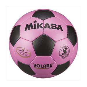 MIKASA SVC5011-PBK ピンク/黒 [手縫いサッカーボール5号(一般