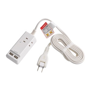 配線コード付タップ