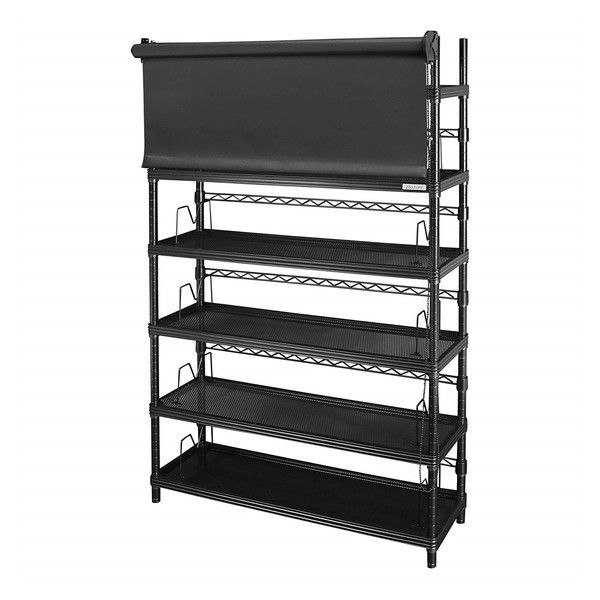 バウヒュッテ スクリーンラック BHS-1025SR ブラック Bauhutte BHS-1025SR-BK ブラック [スクリーンラック(幅100cm標準