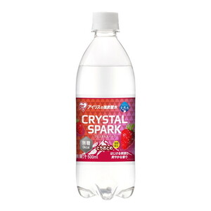 アイリスオーヤマ CRYSTAL SPARK とちおとめ 1ケース(500ml×24本)