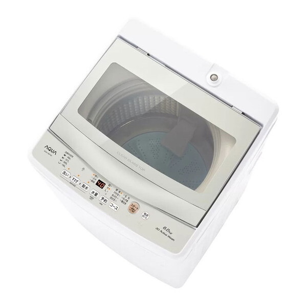AQUA AQW-S6P-W ホワイト [洗濯機 (6.0kg)] | 激安の新品・型落ち 
