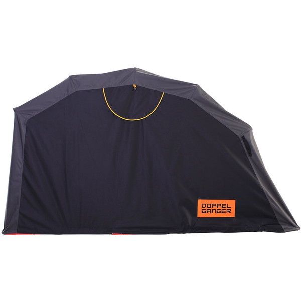 DOPPELGANGER DCC570-BK バイクシェルター3 グレー/ブラック | 激安の