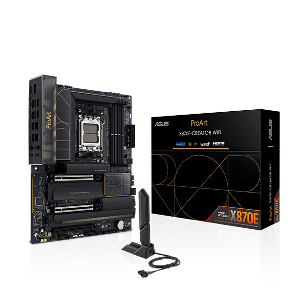 AMD Ryzen 7 9800X3D CPU + ASUS PROART-X870E CREATOR WIFI