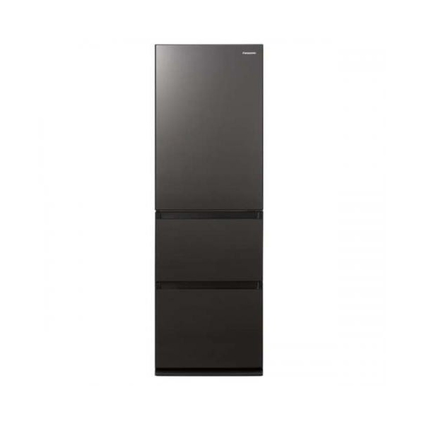 PANASONIC NR-C374GCL-T ダークブラウン [冷蔵庫 (365L・左開き 