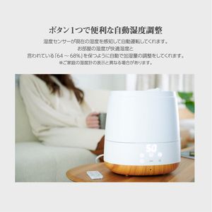 MAXZEN KSH-MX601-W [ハイブリッド式加湿器(木造8.5畳/コンクリ14畳