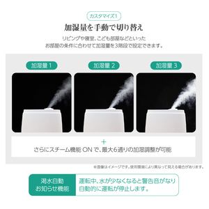 MAXZEN KSH-MX601-W [ハイブリッド式加湿器(木造8.5畳/コンクリ14畳
