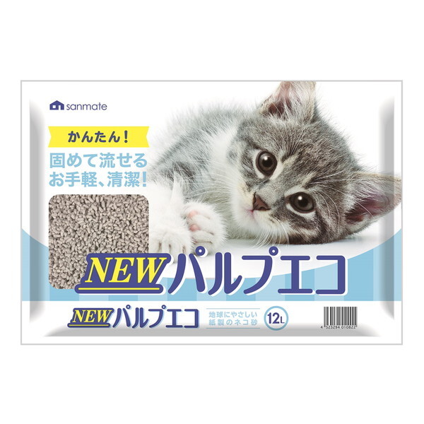 サンメイト NEWパルプエコ 12L [猫砂] | 激安の新品・型落ち