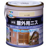 アサヒペン 水性屋外用ニス0.7L 半ツヤ透明