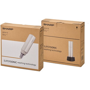 新品未使用品　SHARP UW-X1-S 超音波ウォッシャー　シルバー シャープ公式通販】 超音波ウォッシャー｜UW-X1-S ｜COCORO