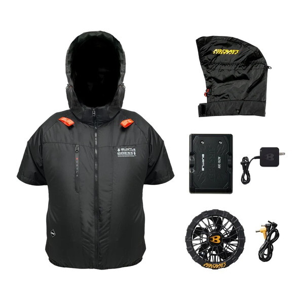 DRESS BURTLE×DRESS AIRCRAFT AC2096HB FISHING CUSTOM �R���v���[�g�Z�b�g �o�[�g�� L �u���b�N