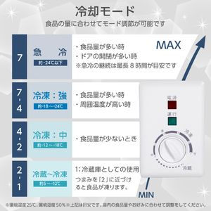 MAXZEN マクスゼン JF100ML01WH [冷凍庫 (99L・上開き)] | 激安