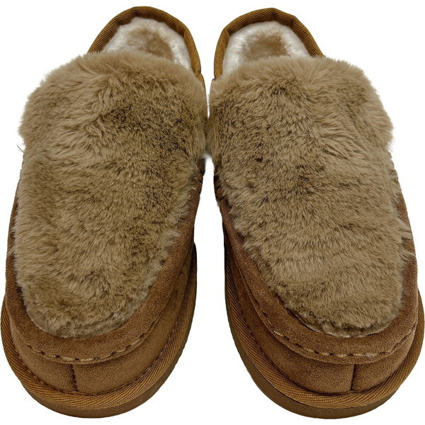 MEI C SHL253113 FUR MOCCASIN x[W L [JVV[Y]