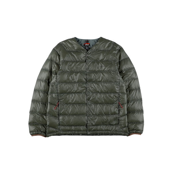 NANGA iK 7DAYS INNER DOWN CARDIGAN KHA N2530-0I061A N0005400 MTCY