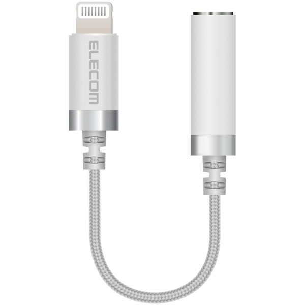 ELECOM MPA-L35S01WH [Lightning-4ɃCz[q/ϊP[u/ϋv/zCg]