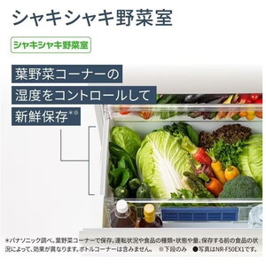 PANASONIC NR-E41EX1-C ベージュ EXタイプ [冷蔵庫 (406L・右開き