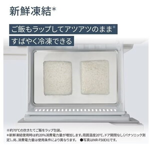 PANASONIC NR-E41EX1-C ベージュ EXタイプ [冷蔵庫 (406L・右開き