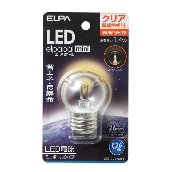 �����d�� LDG1CL-G-G256 [LED�d�� G40�` E26]