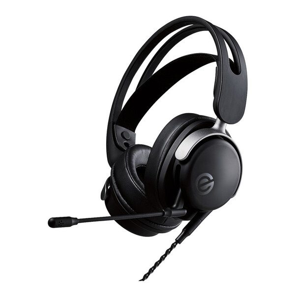 ELECOM HS-VH300BK �u���b�N [�Q�[�~���O�w�b�h�Z�b�g]