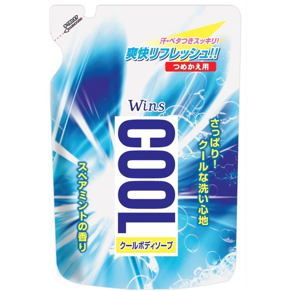 日本合成洗剤 ウインズ クールボディソープ 詰替 340g | 激安の新品