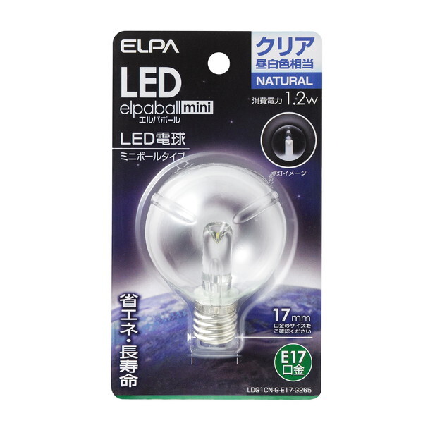 �����d�� LDG1CN-G-E17-G265 [LED�d�� G50�` E17]