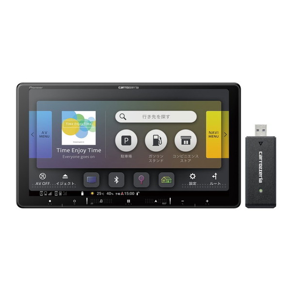 PIONEER AVIC-RQ920-DC カロッツェリア 楽ナビ [9V型HD/TV/DVD/CD