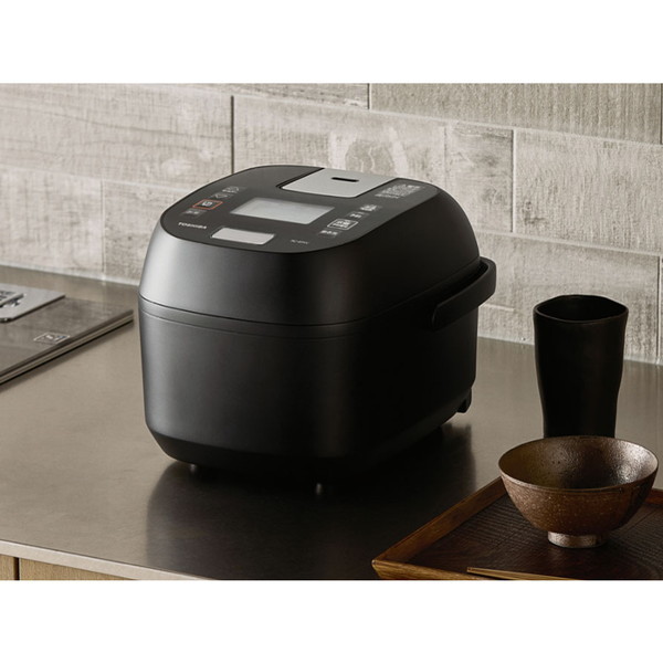 TOSHIBA 炊飯ジャー ブラック RC-6PXV-K 炎匠炊き 3.5合 東芝 RC-6PXV(K) ブラック 炎匠炊き [圧力IH炊飯器 (3.5合炊き