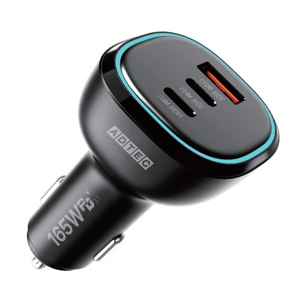 ADTEC ACPD-V165AC2 ubN [Power DeliveryΉ VK[\Pbg^Cv[d / 165W /USB Type-A 1|[g Type-C 2|[g]