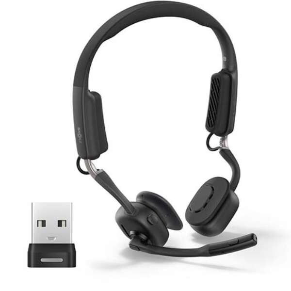 Shokz ショックス OpenComm (ブラック) 骨伝導ヘッドセット Amazon.co.jp: Aftershokz アフターショックス OpenComm
