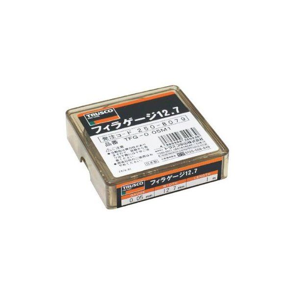 TRUSCO TFG0.08M1 �t�B���[�Q�[�W 0.08mm�� 12.7mmX1m