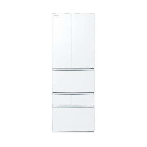 東芝 GR-T510FZ(UW) クリアグレインホワイト VEGETA [冷蔵庫 (508L 