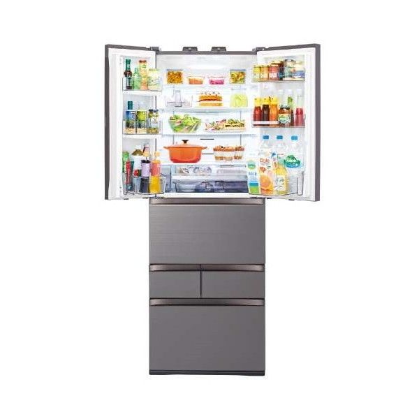 東芝 GR-T510FZ(ZH) アッシュグレージュ VEGETA [冷蔵庫 (508L