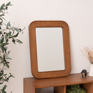 塩川光明堂 ウォールミラー HF-120 DB ダークブラウン | 激安の