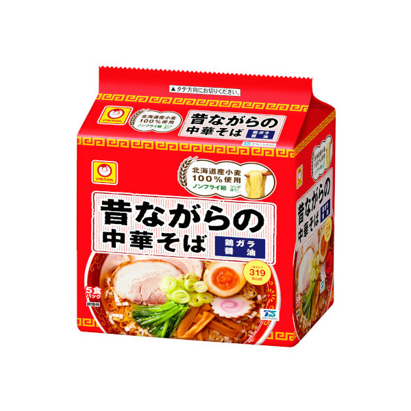 激安の新品・型落ち・アウトレット　東洋水産　通販　×6　5食　(旧　PREMOA　プレモア)　マルちゃん　家電　XPRICE　昔ながらの中華そば　108g×5　エクスプライス