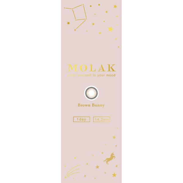 PIA MOLAK 1DAY 10������ �u���E���o�j�[ (�x����) -9.50 �J���[�R���^�N�g�����Y