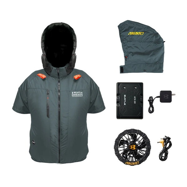DRESS BURTLE×DRESS AIRCRAFT AC2096HB FISHING CUSTOM �R���v���[�g�Z�b�g �o�[�g�� XXL �X�g�[���O���[