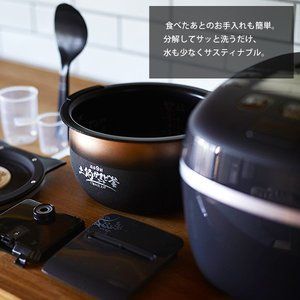 TIGER JPI-A100-KO オフブラック 炊きたて ご泡火炊き [圧力IH炊飯器