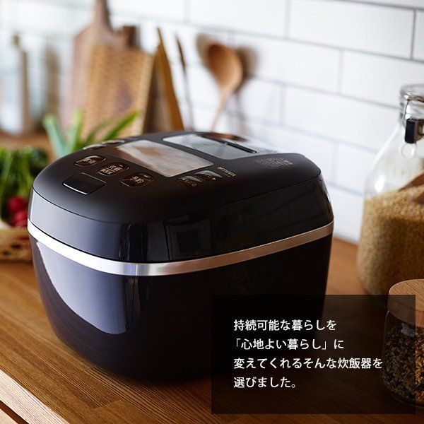 TIGER JPI-A100-KO オフブラック 炊きたて ご泡火炊き [圧力IH