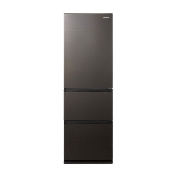 【か様】Panasonic 冷蔵庫（365L）2020年製NR-C371GN-T PANASONIC NR-C371GN-T ダークブラウン [冷蔵庫 (365L・右開き