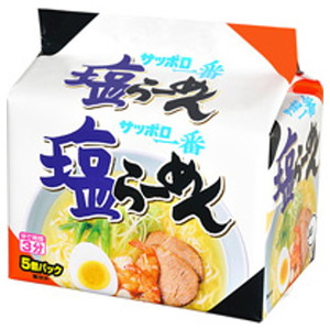 サンヨー食品 サッポロ一番 塩らーめん 5食 x6