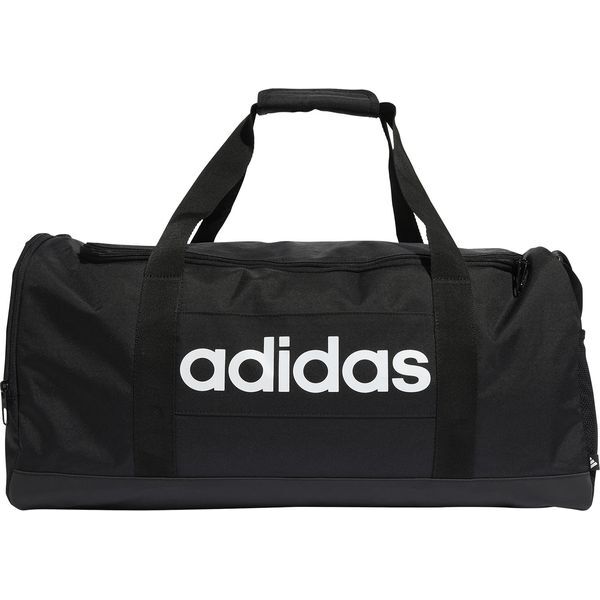 美品　adidas アディダス　キャディバッグ　ブラック　黒　ロゴ　9型　軽量 アディダス adidas リニア ダッフル ミディアム KWQ26 JD9555 ブラック